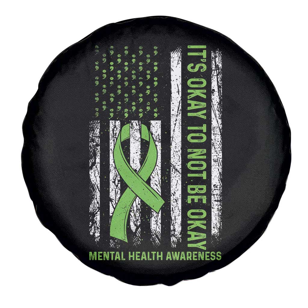 Mental Health Awarenes Spare Tire Cover It's Okay To Not Be Okay