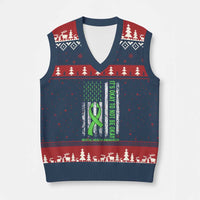 Mental Health Awarenes V-Neck Knit Sweater Vest It's Okay To Not Be Okay