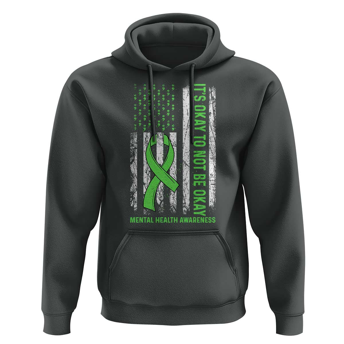 Mental Health Awarenes Hoodie It's Okay To Not Be Okay