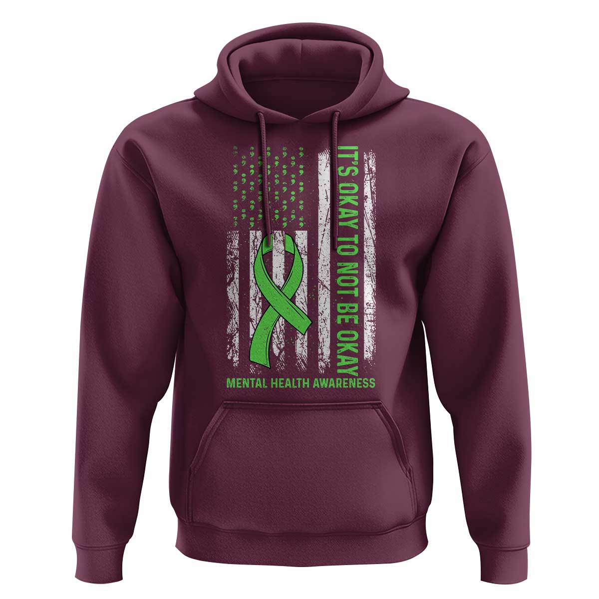 Mental Health Awarenes Hoodie It's Okay To Not Be Okay