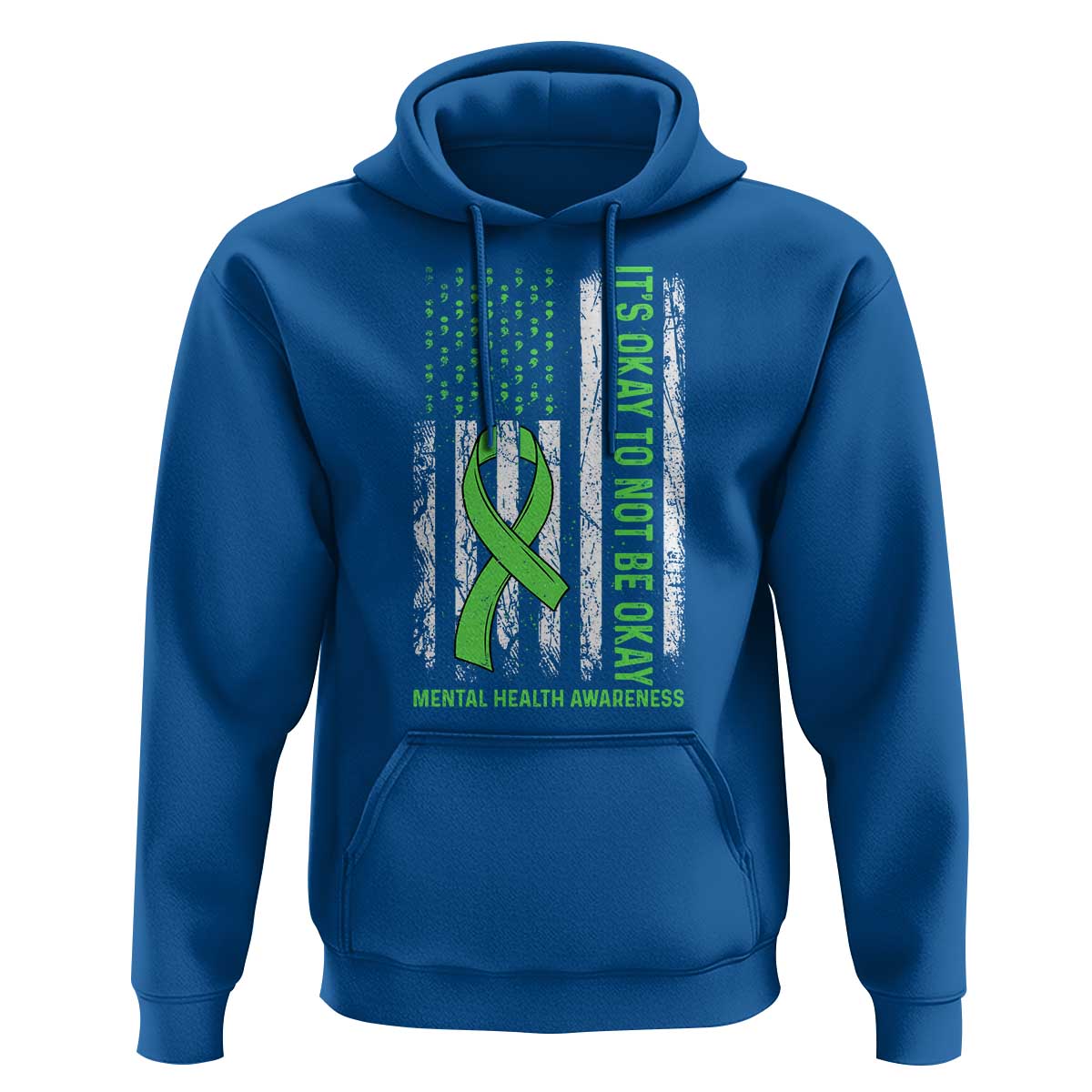 Mental Health Awarenes Hoodie It's Okay To Not Be Okay