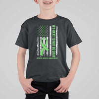 Mental Health Awarenes T Shirt For Kid It's Okay To Not Be Okay