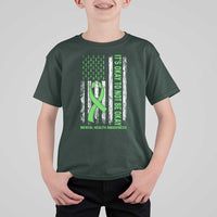 Mental Health Awarenes T Shirt For Kid It's Okay To Not Be Okay