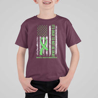 Mental Health Awarenes T Shirt For Kid It's Okay To Not Be Okay