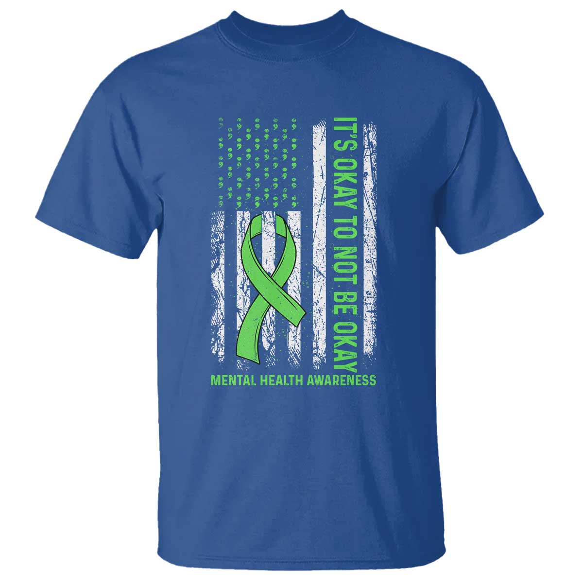 Mental Health Awarenes T Shirt It's Okay To Not Be Okay
