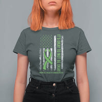 Mental Health Awarenes T Shirt For Women It's Okay To Not Be Okay