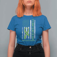 Mental Health Awarenes T Shirt For Women It's Okay To Not Be Okay