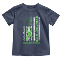Mental Health Awarenes Toddler T Shirt It's Okay To Not Be Okay
