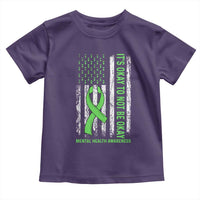 Mental Health Awarenes Toddler T Shirt It's Okay To Not Be Okay