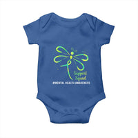 Mental Health Awarenes Baby Onesie Support Squad Green Ribbon