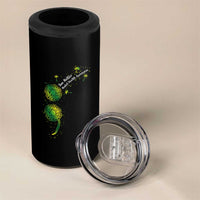 Mental Health Awarenes 4 in 1 Can Cooler Tumbler Semicolon Dandelion You Matter