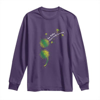 Mental Health Awarenes Long Sleeve Shirt Semicolon Dandelion You Matter