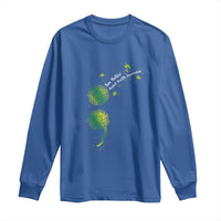 Mental Health Awarenes Long Sleeve Shirt Semicolon Dandelion You Matter