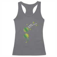 Mental Health Awarenes Racerback Tank Top Semicolon Dandelion You Matter