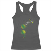 Mental Health Awarenes Racerback Tank Top Semicolon Dandelion You Matter