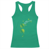 Mental Health Awarenes Racerback Tank Top Semicolon Dandelion You Matter
