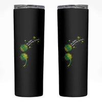 Mental Health Awarenes Skinny Tumbler Semicolon Dandelion You Matter
