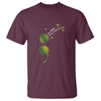 Mental Health Awarenes T Shirt Semicolon Dandelion You Matter