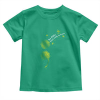 Mental Health Awarenes Toddler T Shirt Semicolon Dandelion You Matter
