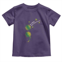 Mental Health Awarenes Toddler T Shirt Semicolon Dandelion You Matter