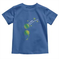 Mental Health Awarenes Toddler T Shirt Semicolon Dandelion You Matter