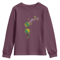 Mental Health Awarenes Youth Sweatshirt Semicolon Dandelion You Matter