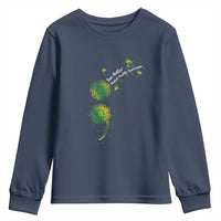 Mental Health Awarenes Youth Sweatshirt Semicolon Dandelion You Matter