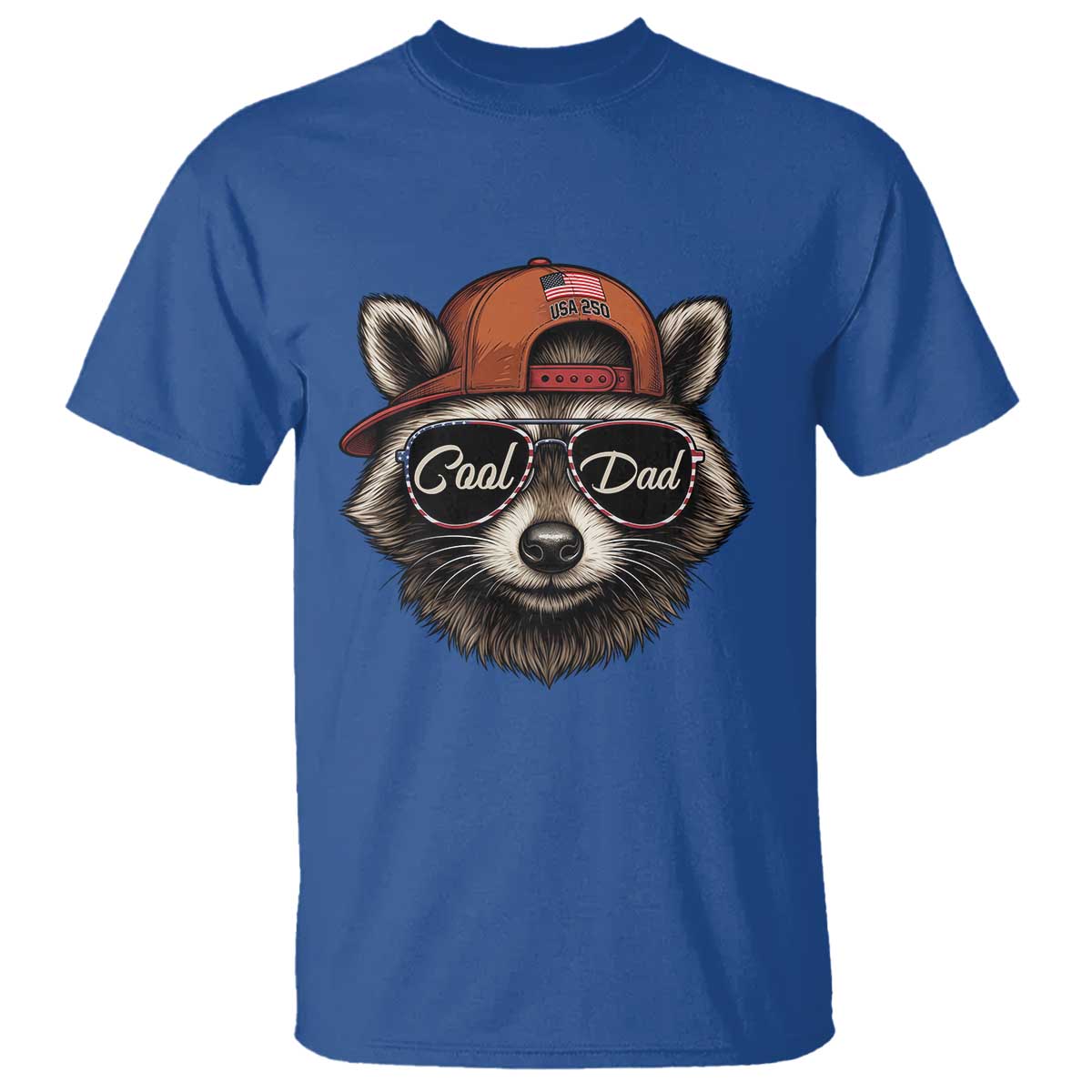 Cool Dad T Shirt Raccoon Daddy Father's Day Gift