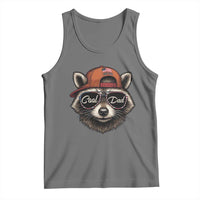 Cool Dad Tank Top Raccoon Daddy Father's Day Gift