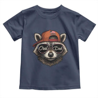 Cool Dad Toddler T Shirt Raccoon Daddy Father's Day Gift