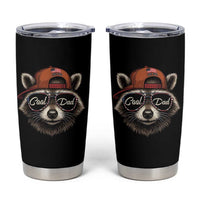 Cool Dad Tumbler Cup Raccoon Daddy Father's Day Gift