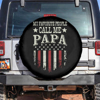 My Favorite People Call Me Papa Spare Tire Cover Funny Dad Fathers Day 4th Of July