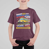 Funny School Bus Driver Life T Shirt For Kid Back to School Teacher Kids