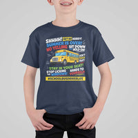 Funny School Bus Driver Life T Shirt For Kid Back to School Teacher Kids