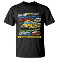 Funny School Bus Driver Life T Shirt Back to School Teacher Kids