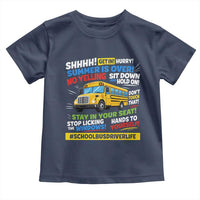 Funny School Bus Driver Life Toddler T Shirt Back to School Teacher Kids