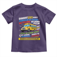Funny School Bus Driver Life Toddler T Shirt Back to School Teacher Kids