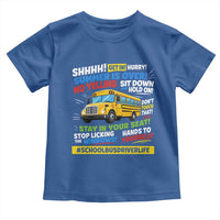 Funny School Bus Driver Life Toddler T Shirt Back to School Teacher Kids