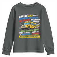 Funny School Bus Driver Life Youth Sweatshirt Back to School Teacher Kids