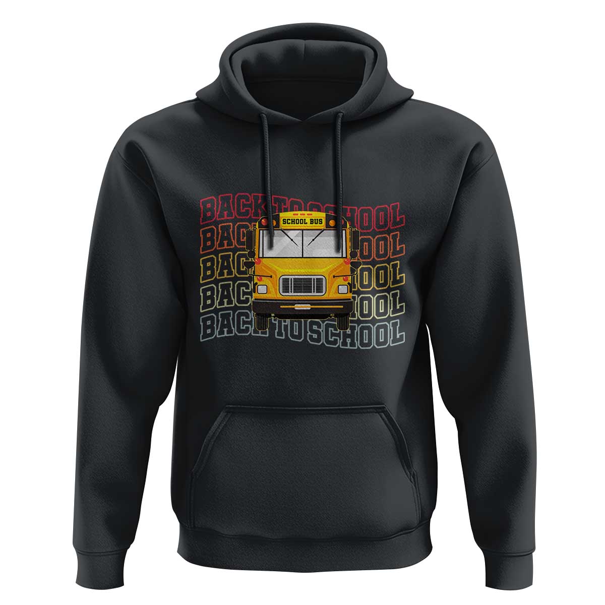 School Bus Driver Life Back to School Teacher Kids Hoodie