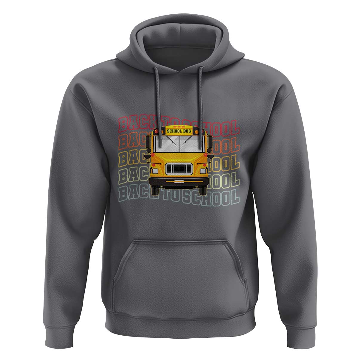 School Bus Driver Life Back to School Teacher Kids Hoodie