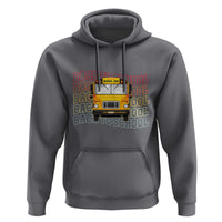 School Bus Driver Life Back to School Teacher Kids Hoodie