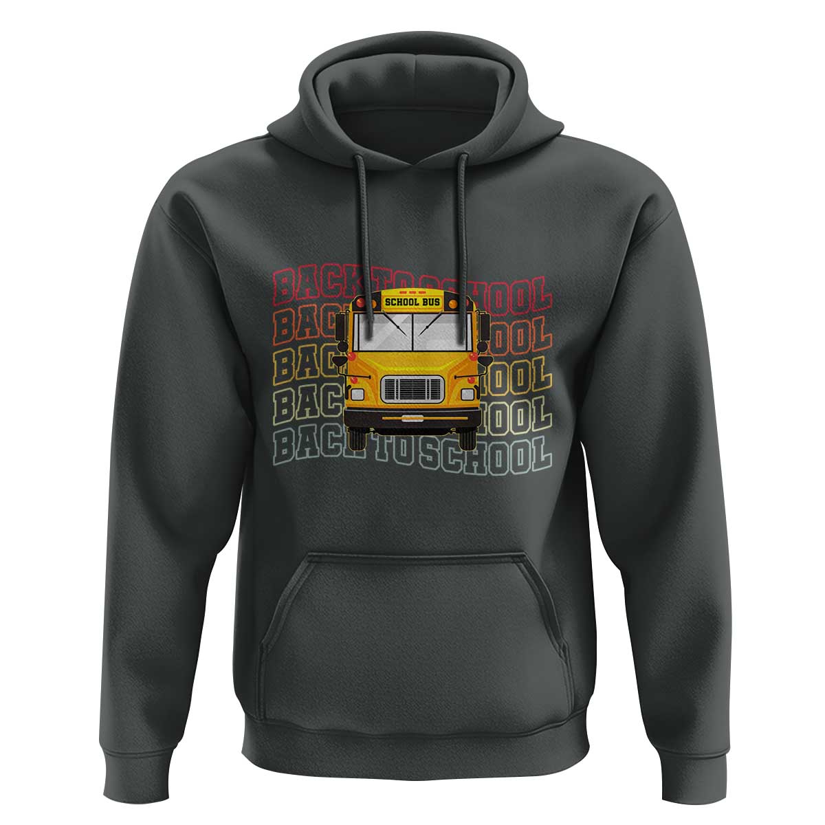 School Bus Driver Life Back to School Teacher Kids Hoodie