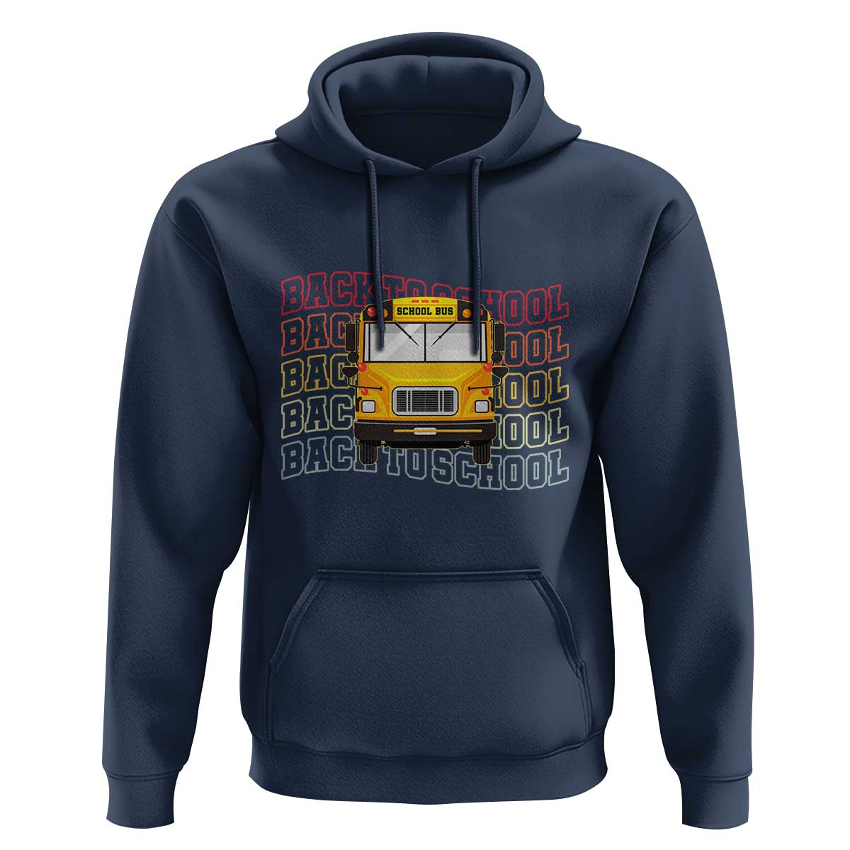 School Bus Driver Life Back to School Teacher Kids Hoodie