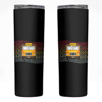 School Bus Driver Life Back to School Teacher Kids Skinny Tumbler