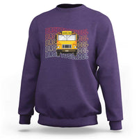 School Bus Driver Life Back to School Teacher Kids Sweatshirt
