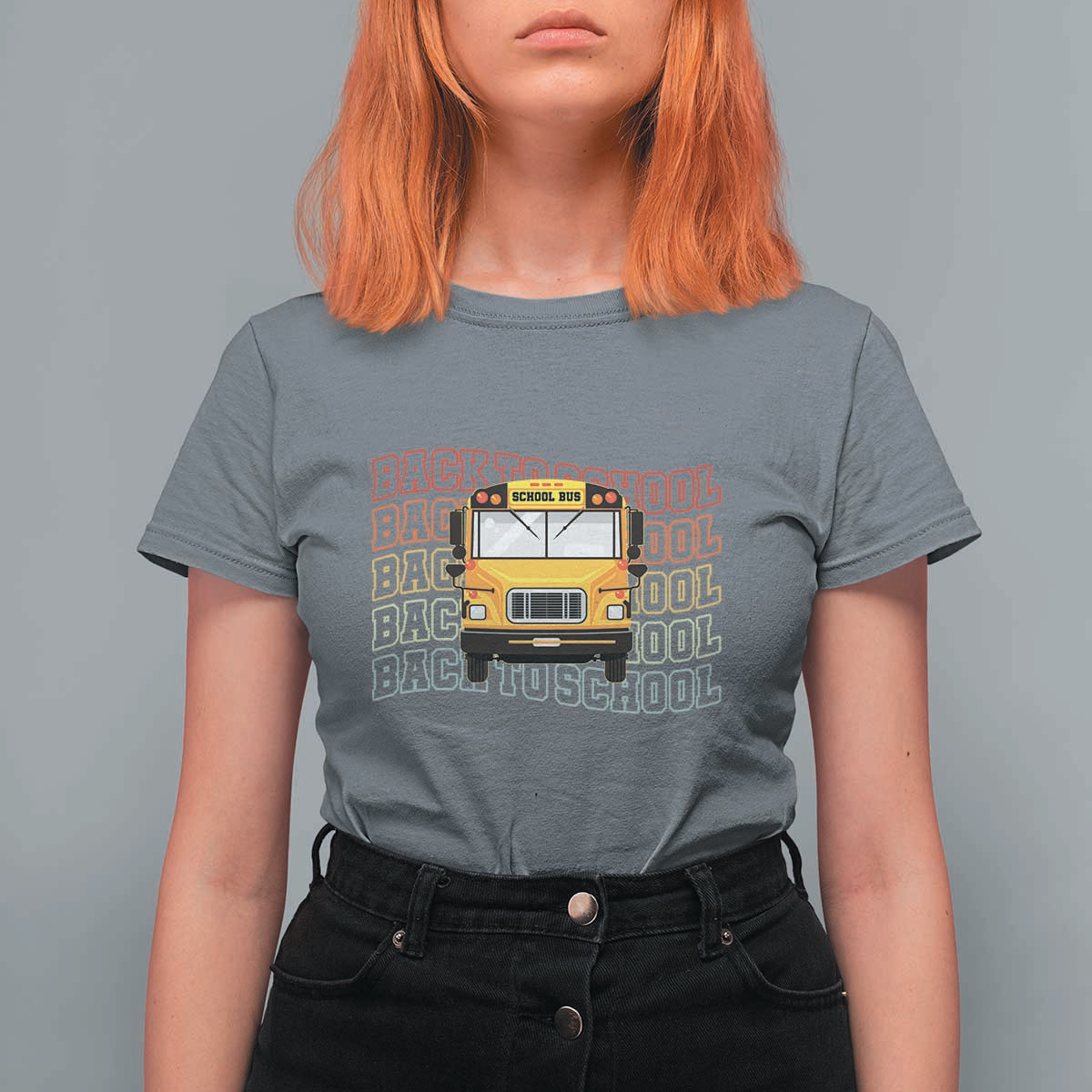 School Bus Driver Life Back to School Teacher Kids T Shirt For Women