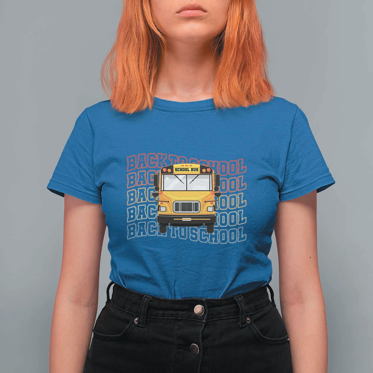 School Bus Driver Life Back to School Teacher Kids T Shirt For Women