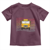 School Bus Driver Life Back to School Teacher Kids Toddler T Shirt