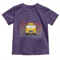 School Bus Driver Life Back to School Teacher Kids Toddler T Shirt